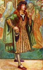 Férfi jelmez III. Richárd (1483-1485) uralkodása idején